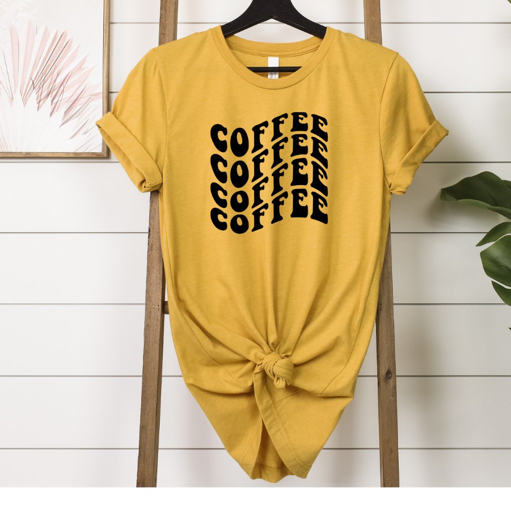 Coffee Coffee Coffee Short Sleeve Tshirt